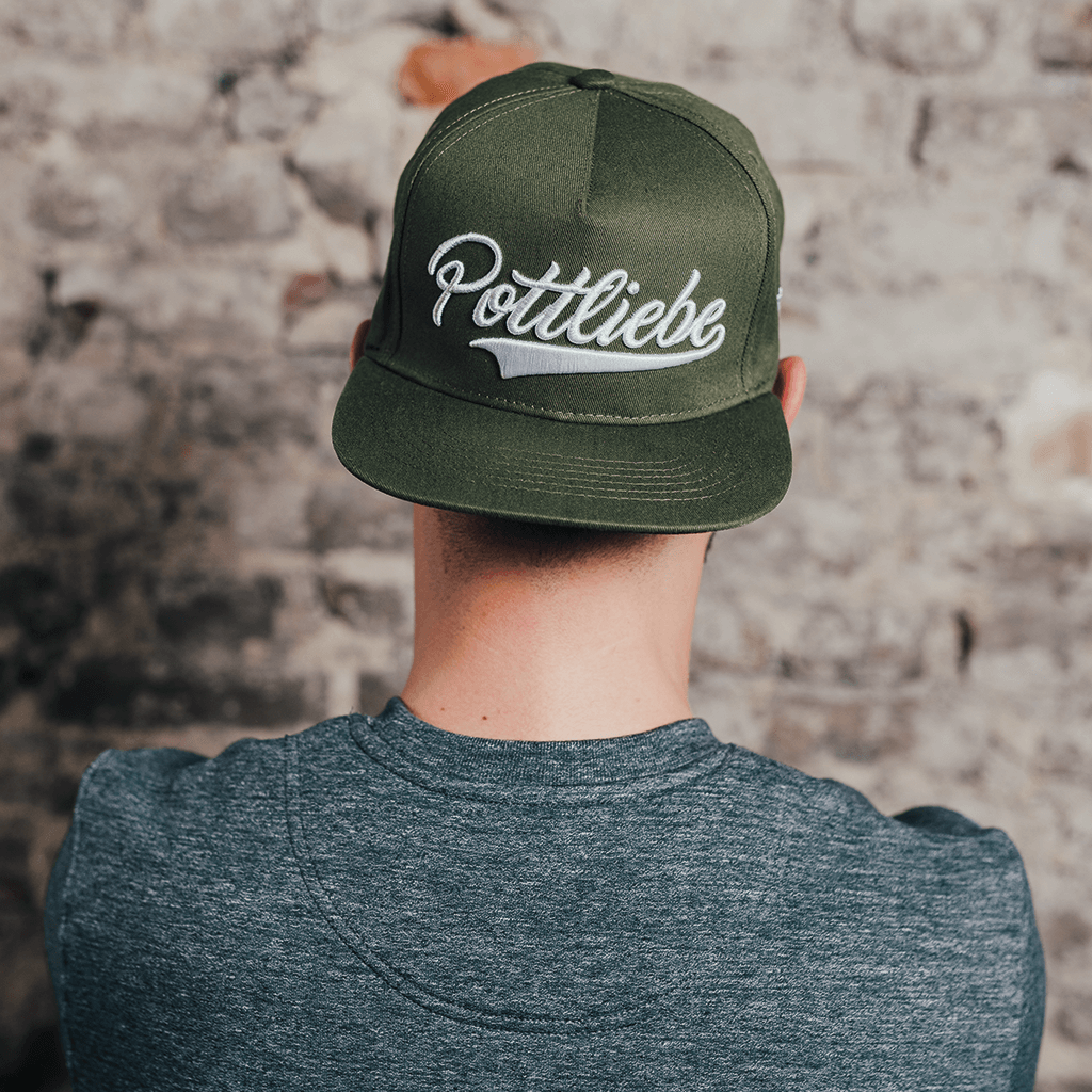 POTTLIEBE Snapback - Olive White